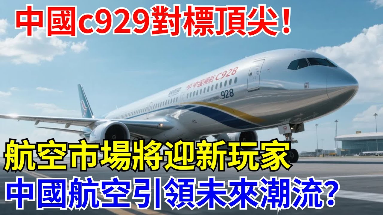 中國c929客機對標頂尖標准，航空市場將迎新玩家。中國航空能否引領未來潮流？【長城智造】