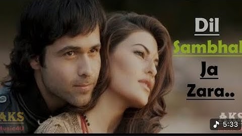 Dil Sambhal Ja Zara Phir Mohabbat |Murder 2  |Emraan Hashmi 🥹😫🧿💋😍