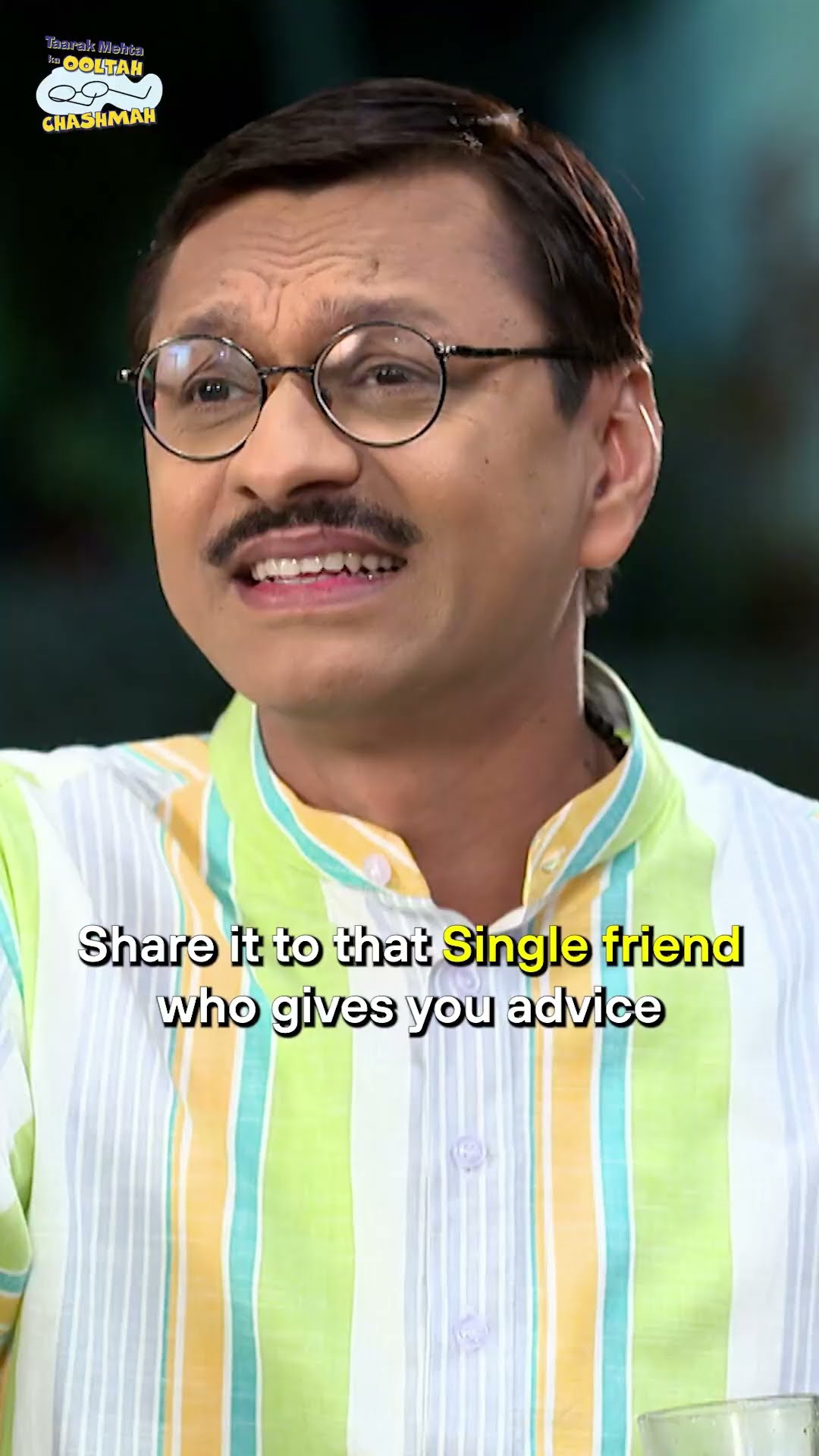Share it to that Single friend who gives you advice #tmkoc #comedy #relatable #shorts #comedyvideo