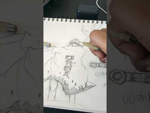 Drawing Minato Namikaze #music #art #beats #anime #drawing #naruto #artdrawing #art #minato #micron