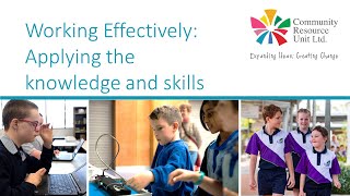 Module 6:  Applying the knowledge and skills