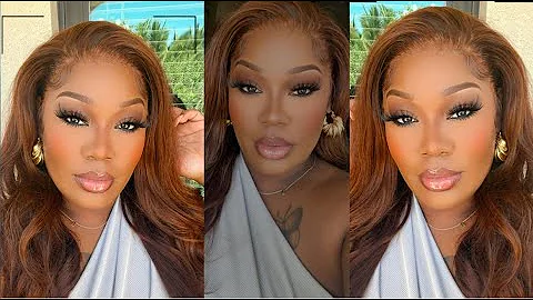 WOW BEAUTIFUL GINGER BROWN WIG SUMMER HAIR FT MEGA...
