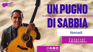 Video thumbnail of "Un pugno di sabbia - Nomadi - Chitarra Facile Testo e Accordi"