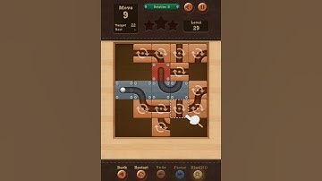 Roll the Ball slide puzzle Rotation D Pack Level 29 Solution