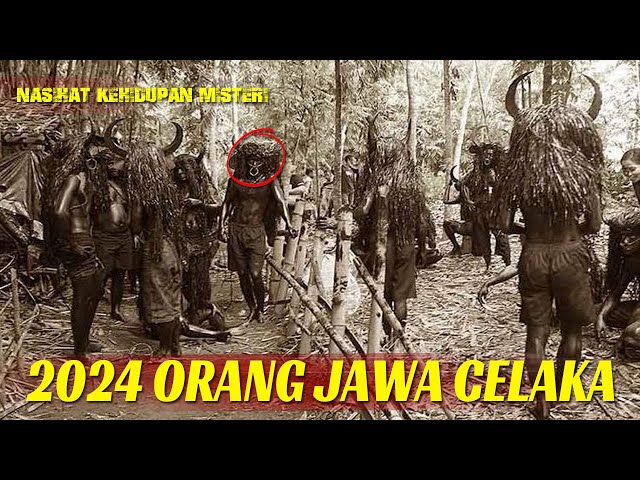 HATI-HATI UNTUK ORANG JAWA ❗ TAHUN 2024 INI ORANG JAWA AKAN CELAKA MENDAPATKAN KUTUKAN INI ?! class=