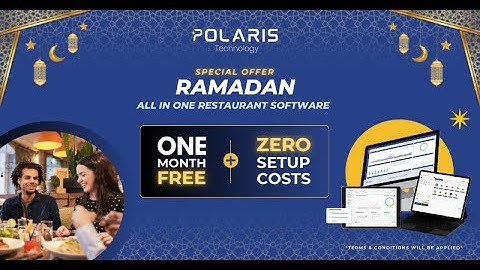 Restaurant Owners: Full Package Restaurant Software on Special Ramadan Deal
