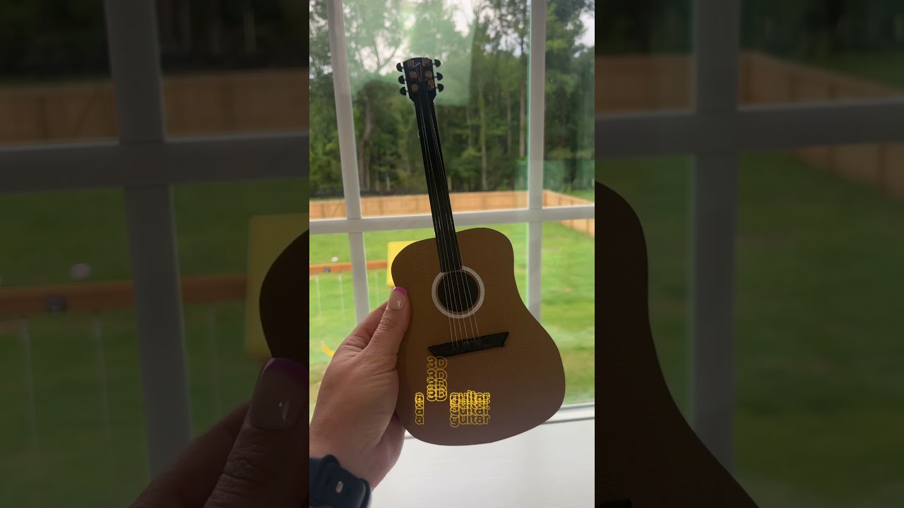 Free Cricut Project | 3D Paper Crafts | DIY Gifts for Music Lovers 