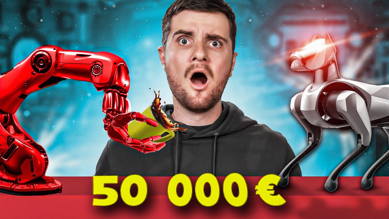 J’ai acheté les objets les plus futuristes du monde (y’en a pour 50000€ à l’aide)