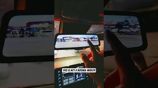 Screen Rearview Mirror for ANY Vehicle! #automobile #caraccessories #dashcam #tech #camera