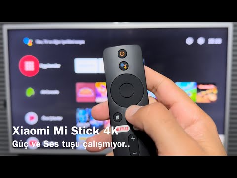 Xiaomi Mi Stick 4K kumandası Power ve Ses tuşlarının ayarlanması