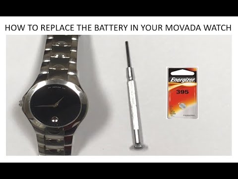 How To Replace The Battery In Your Movado Watch Fast And Simple