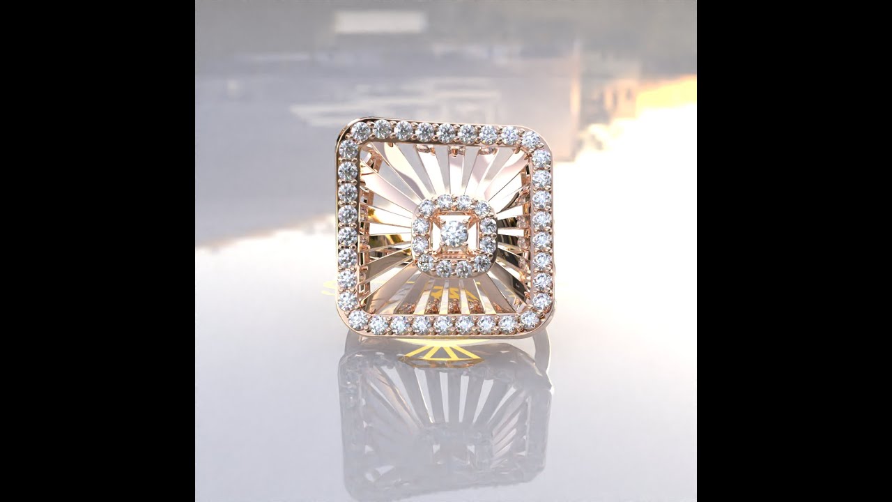 Designer Ring, Party Wear, Unique Ring, Diamond Ring, Engagement Ring, Wedding Ring, Moissanite Ring