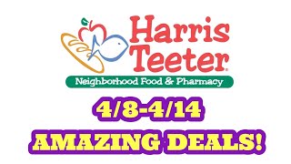 AMAZING DEALS! FREE & MONEYMAKERS AT HARRIS TEETER 4/8-4/14!