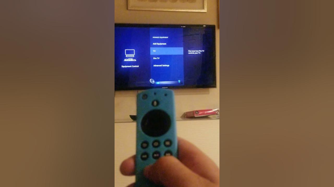 How to pair Amazon fire stick to your TV volume power control TV with remote regular 2nd