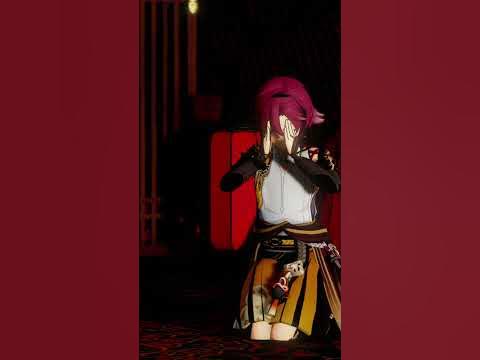 【Genshin MMD MEME】sad cat dance meme HeizoXYae(MMD MOTION DL) #shorts