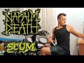 Napalm Death - Scum - Drum Cover