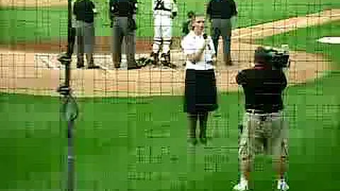 Danielle Bender Singing National Anthem Long Islan...