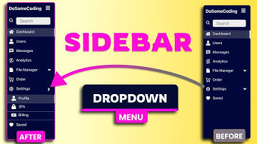 React Sidebar With Dropdown Menu Tutorial | Framer Motion | Hindi