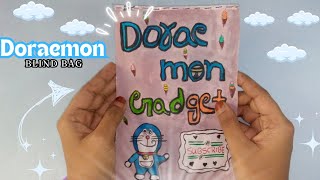 Unboxing Doraemon  Blind bag asmr#paperdiy #asmr #squishy#blindbag #papercraft