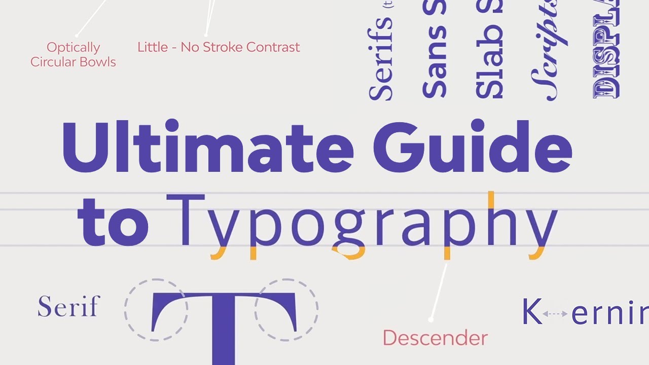 A Comprehensive Guide to Typography Terms