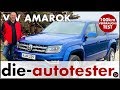 VW Amarok V6 3.0 TDI 190 kW (258 PS) - 100 km Verbrauch Test Probefahrt | 2019 | Review | Deutsch