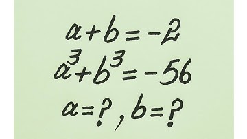 Algebra Math Olympiad Question l find value of a=?,b=? l Nice Solution 
