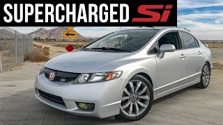 Supercharged Civic Si FA5 Review - 8600RPM of WHINE!