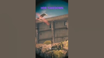 HDR TAKEDOWN #shorts #cod #multiplayer #codwarzone #hdr #sniper #gaming #callofduty