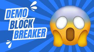 Demo About Block Breaker (Scratch)