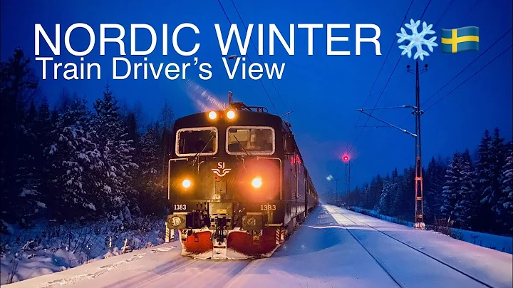 NORDIC WINTER ❄️🇸🇪 - Train Driver's View (Östersund to Sundsvall) - DayDayNews