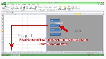 Cara Membuat Tombol Link untuk Berpindah ke Sheet Lain pada Microsoft Excel