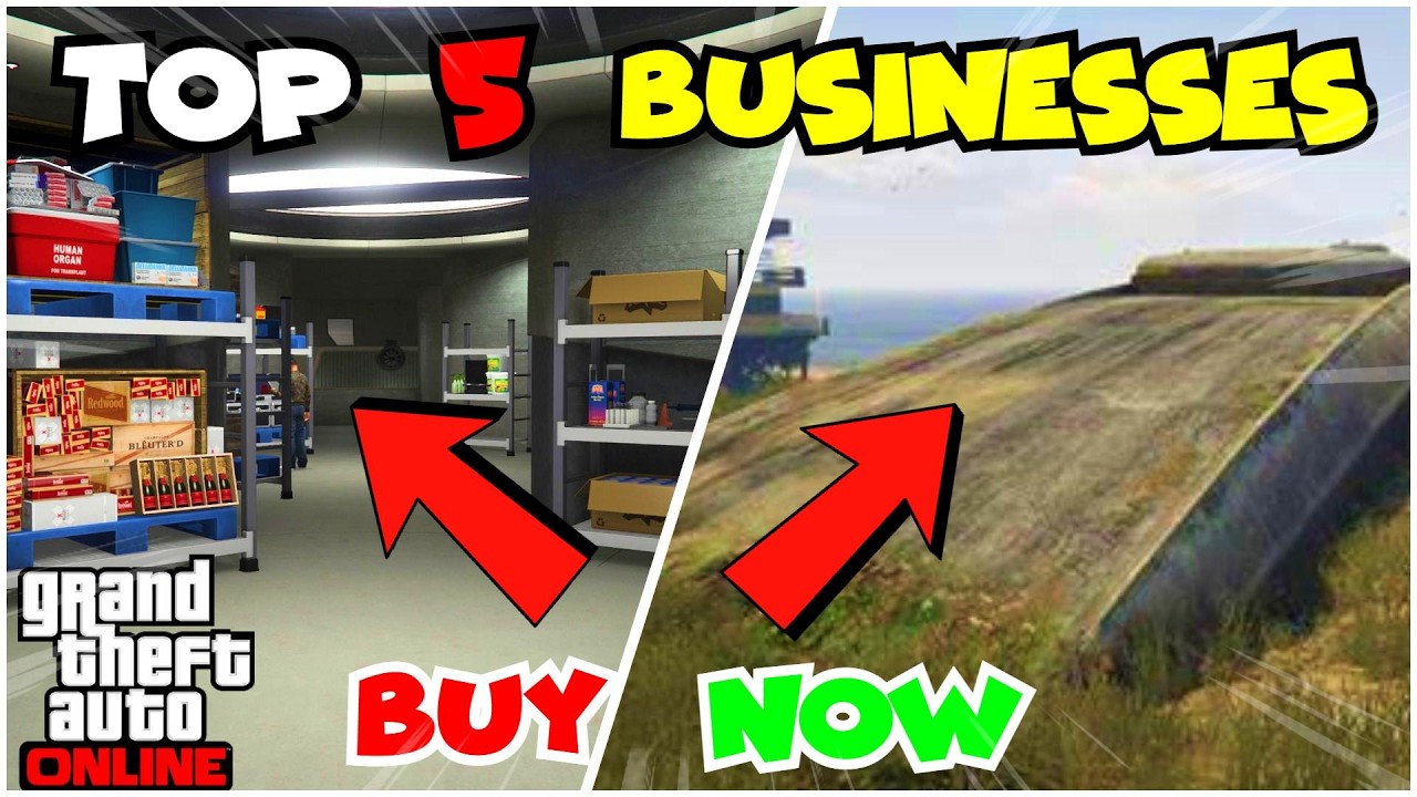 Top 5 BEST Businesses In GTA ONLINE In 2026 YouTube 