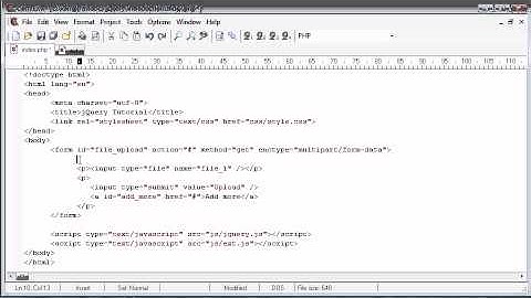 jQuery Tutorial - 188 - Multiple file upload