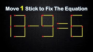 Only 1% Can Solve This Matchstick Puzzle – Move 1 Stick to Win!