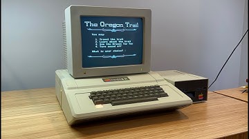 I Tried Playing Oregon Trail on the Apple II and Failed Miserably!