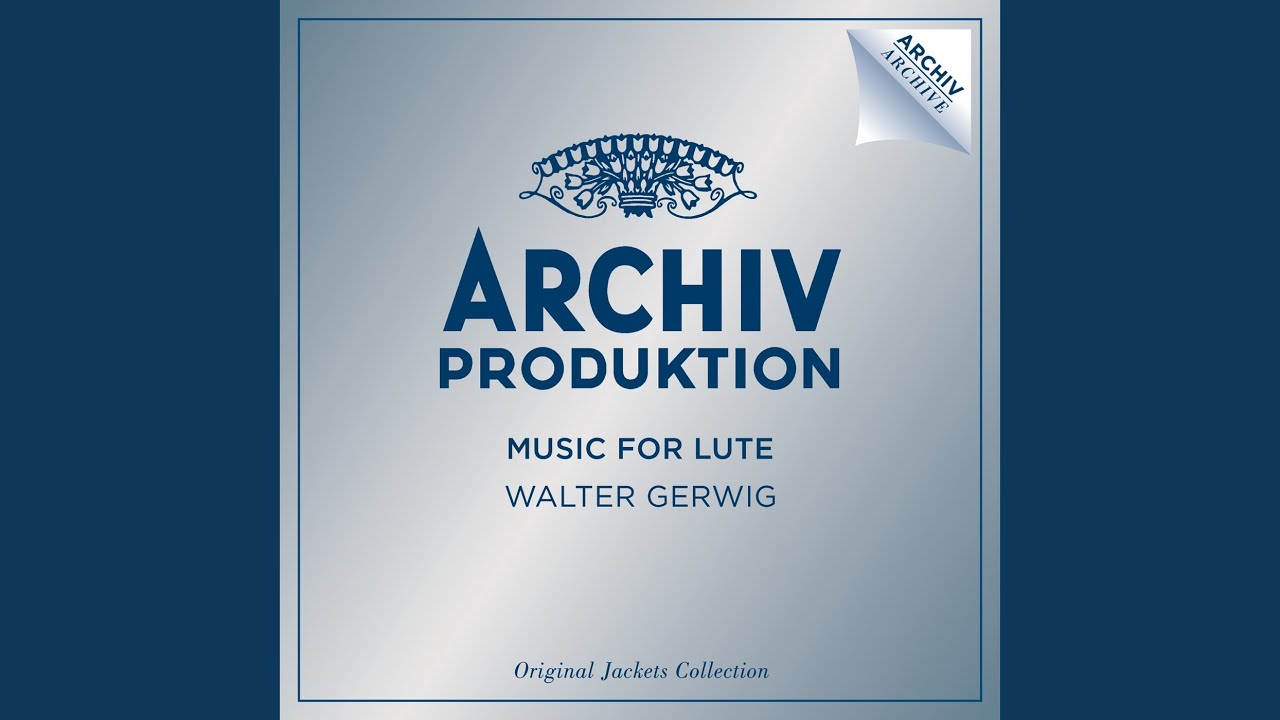 Parma: Lute Music From Manuscript Souces Of North Italian Provenance: Gagliarda Manfredina