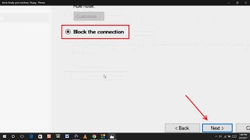 How to Block Specific Port in Windows 10 Firewall
