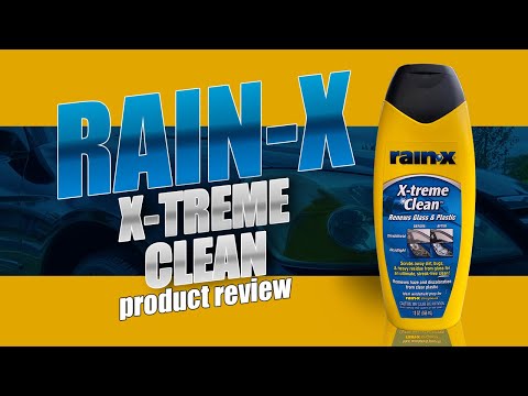 Rain-X Xtreme Clean GLASS CLEANER Renews GLASS PLASTIC Windshields  Headlights HQ