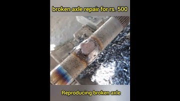 broken axle repair