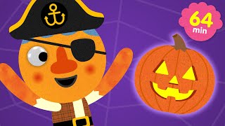 Can You Make A Happy Face + More | Halloween Songs Plus Classroom Favorites | Noodle & Pals by Noodle & Pals 2,501,026 views 7 months ago 1 hour, 3 minutes