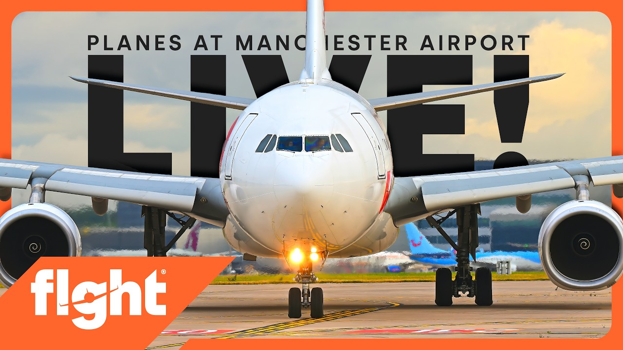 Giant A380 & PIA 777 Heavy Evening Rush! 🧡 Manchester Airport LIVE