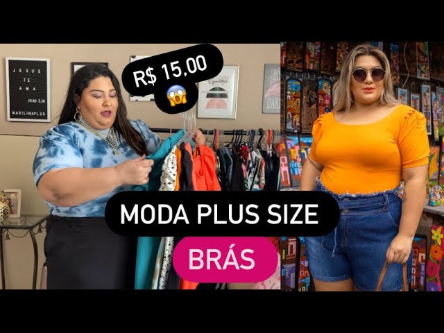 BRÁS - MODA PLUS SIZE NO BRÁS - NOVIDADES DE VERÃO E LIQUIDAÇÃO! 