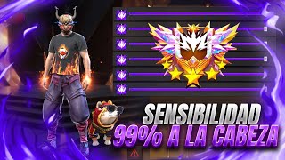 LA MEJOR SENSIBILIDAD 👹 para dar TODO ROJO 🩸 en la *NUEVA ACTUALIZACIÓN* de FREE FIRE 2025 ✅