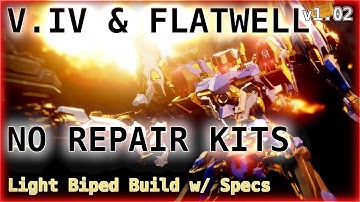 Rusty & Middle Flatwell Fight Without Repair Kits | Armored Core VI: Fires of Rubicon