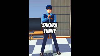 sakura school simulater new funny video #sakura cartoon #sakura short #sakura funny #minecraft #sad