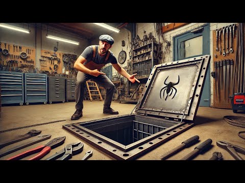 Projet de Folie : Une Trappe de Cave XXL en Métal ! 🔥 (Partie 1)