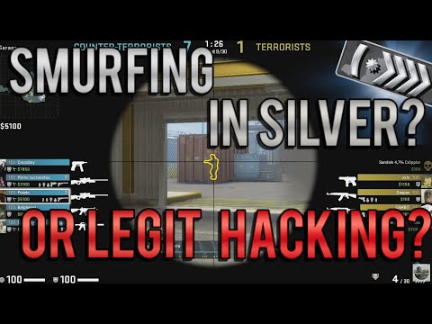 CS:GO SMURFING in SILVER 