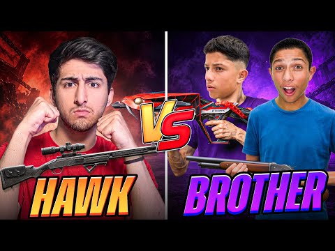 New Sniper Hawk Vs Little Brother😱This Sniper Is ?[A_s Gaming] - Free Fire India