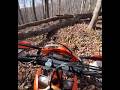 Cool Tree Hit #ktm #hardenduro #dirtbike