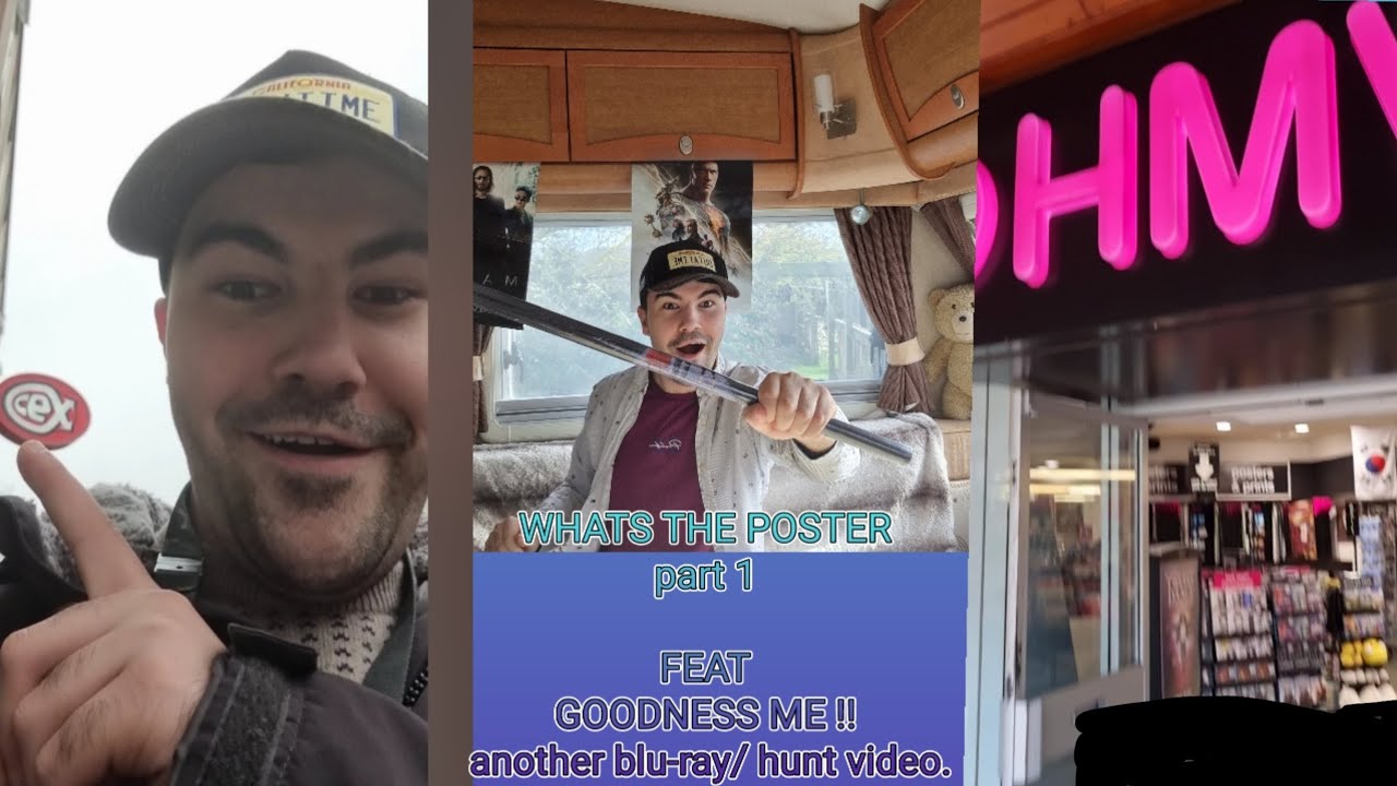 GOODNESS ME!! another blu-ray/dvd hunt video FEATURING WHATS THE POSTER part 1.